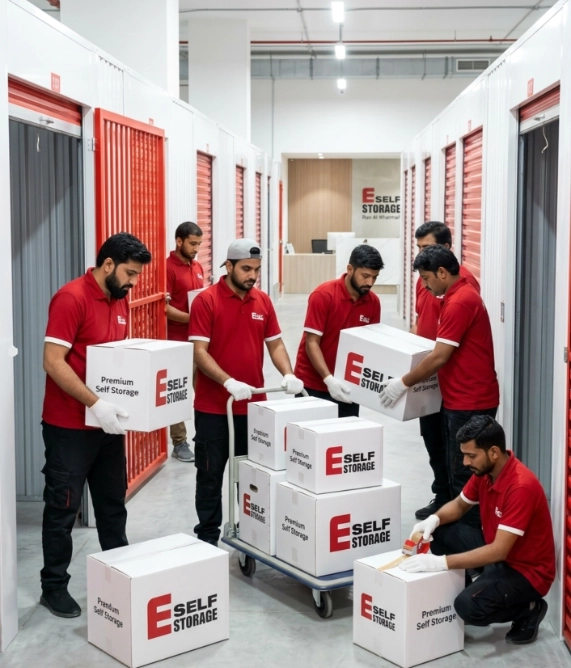 Climate-controlled self storage units for Ras Al Khaimah residents